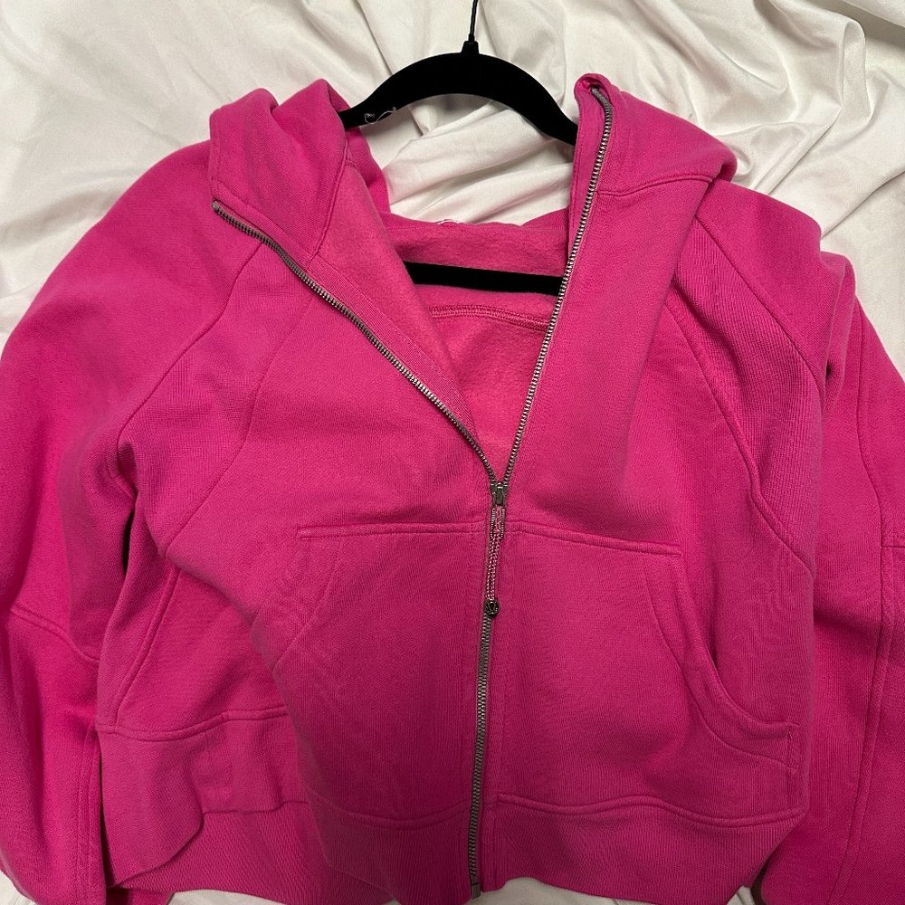 Lululemon Sonic Pink Scuba Hoodie